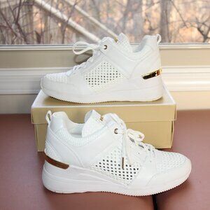 Michael Kors Georgie Trainer Woven Sneaker; Size 11